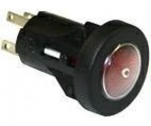 PULSANTE UNIPOLARE ROSSO -13885
