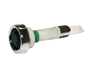 LAMPADA SPIA VERDE 230V. - 13937