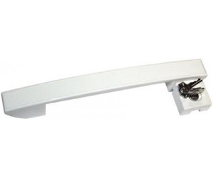 MANIGLIA COMPLETA DI SERRATURA 300x30 MM - 15310