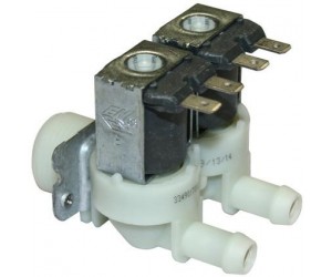 ELETTROVALVOLA ACQUA 1E 2U Ø10 180° CON RIDUTTORI - 2326