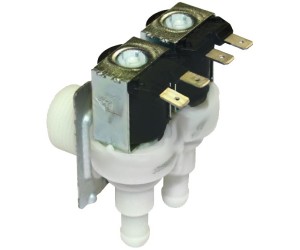 ELETTROVALVOLA ACQUA 1E 2U Ø10 90° CON RIDUTTORI - 2428