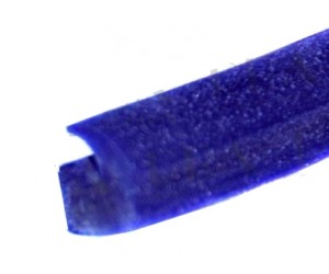 GUARNIZIONE SILICONE BLU CON LABBRO PROFILO DIM. 9XH10 LABBRO MARCA ORVED- 2.002.419