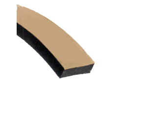 GUARNIZIONE MOUSSE NERA ADESIVA PROFILO 5X15 VEND.AL METRO- 2.002.316