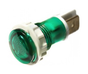 LAMPADA SPIA VERDE 24V - 3915