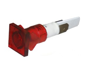 LAMPADA SPIA ROSSA 230/400V. / RED INDICATOR LIGHT 230/400V - 3928