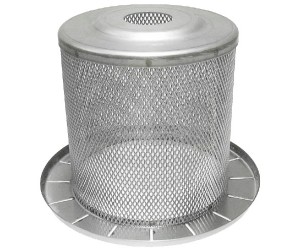 FILTRO INOX Ø 185 H 145 MM. / STELL TANK FILTER Ø 185 X H 145 MM - 5787