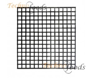 GRIGLIA SCALDATAZZE 215X230MM NERA -POLIPROPILENE - 9V215230