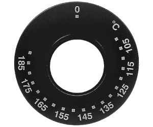 GHIERA SERIGRAFATA 105÷185°C. / LOCKING WITH SERIGRAPHY 105÷185°C - 7896