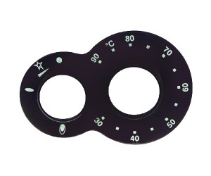 GHIERA SERIGRAFATA 30÷90°C / LOCKING WITH SERIGRAPHY 30÷90°C - 7900