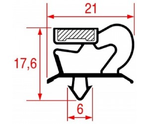 GUARNIZIONE MAGNETICA 398 x 584MM - 8403