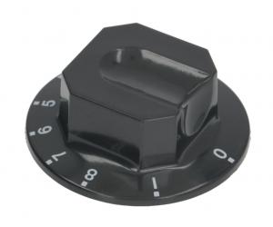 MANOPOLA NERA ø 70 mm 1-2-3-4-5-6-7-8 - 7828