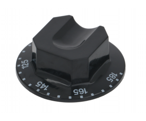 MANOPOLA NERA ø 70 mm 105-185°C - 7889