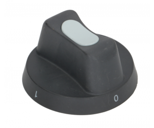 MANOPOLA NERA ø 65 mm 0-1-0-1 - 5625