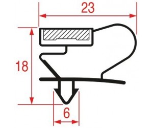 GUARNIZIONE MAGNETICA 660 x 1510 MM. - 3186624