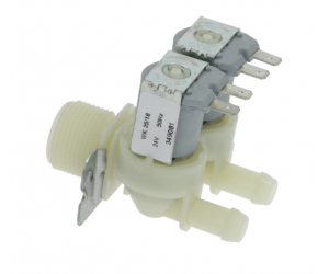 ELETTROVALVOLA ACQUA 1E 2U Ø10 180° 24V - 2420