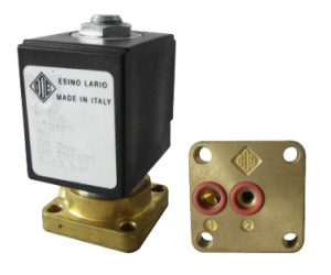 ELETTROVALVOLA ODE 2 VIE A BASETTA 220V 50/60Hz 10BAR Dn3mm - 8F1304