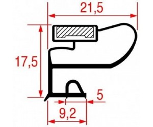 GUARNIZIONE MAGNETICA 675 x 770MM - 4802