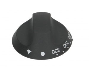MANOPOLA NERA ø 66 mm 100-330°C - 7851