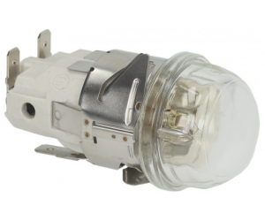 PORTALAMPADA COMPLETO DI LAMPADA 15W 230V - 4006