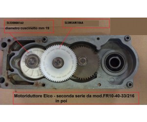 Motoriduttore Elco - seconda serie da mod. FR10-40-33/216