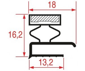 GUARNIZIONE MAGNETICA 615 x 580 MM. - 4832