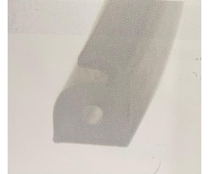 GUARNIZIONE SILICONE CON LABBRO DIM. 7X10 VEND.AL METRO MOD. MONOCIGLIO TRASPARENTE MARCA BESSER- 2.002.478