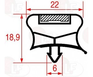 GUARNIZIONE MAGNETICA 645 x 705 MM. - 8170