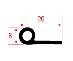 GUARNIZIONE CELLA 20X7MM - 101