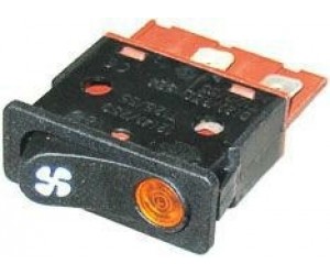 PULSANTE BIPOLARE LED ARANCIO -13794