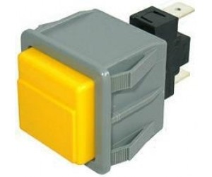 PULSANTE UNIPOLARE GIALLO-13834