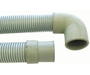 TUBO SCARICO CM.200 d. 24/28 MM. C/CURVA -3356