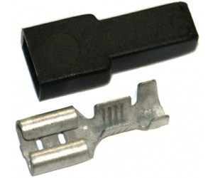 FASTON PIATTO 6,35x0,8 MM. RICOPERTO -3472