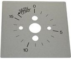 TARGA SERIGRAFATA 15 MINUTI - 4036