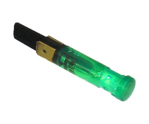 LAMPADA SPIA VERDE 230V. / GREEN INDICATOR LAMP 230V - 4082