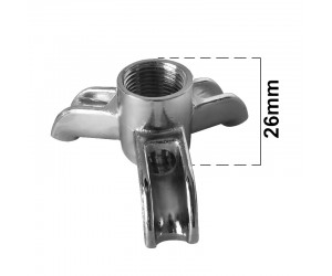 BECCUCCIO 3 TAZZE ø 3/8" BASSO - 1022551/ 8F388 