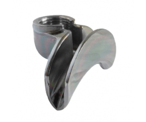 BECCUCCIO 2 VIE APERTO 3/8 CORTO CROMATURA NSF - TRATTAMENTO NANOTECNOLOGICO  - 9V956-NQ