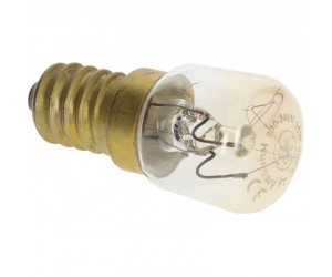 LAMPADA FORNO 15W 220V. 300°C. E14 PASSO MIGNON - 4002