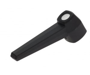  MANIGLIA NERA RUBINETTO SCARICO 79 mm - 4110