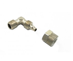 POSIZIONE 38 - FR070 - RACCORDO  PER TUBO TEFLON A CALZAMENTO RAPILO 90° 1 / 8 ad L