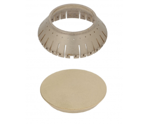 COPERCHIO BRUCIATORE E SPARTIFIAMMA d. 85 - 2266