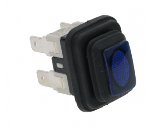 POSIZONE 4 - FR004 - PULSANTE SPIA BIPOLARE BLU